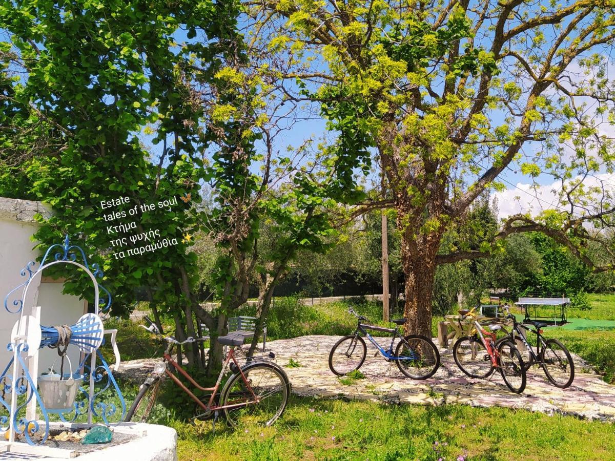 Bungalows With Private Pools "Tales Of The Soul - Της Ψυχής Τα Παραμύθια" Anemochori エクステリア 写真